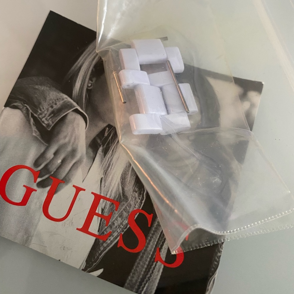 Women’s Guess White Watch - Picture 5 of 6